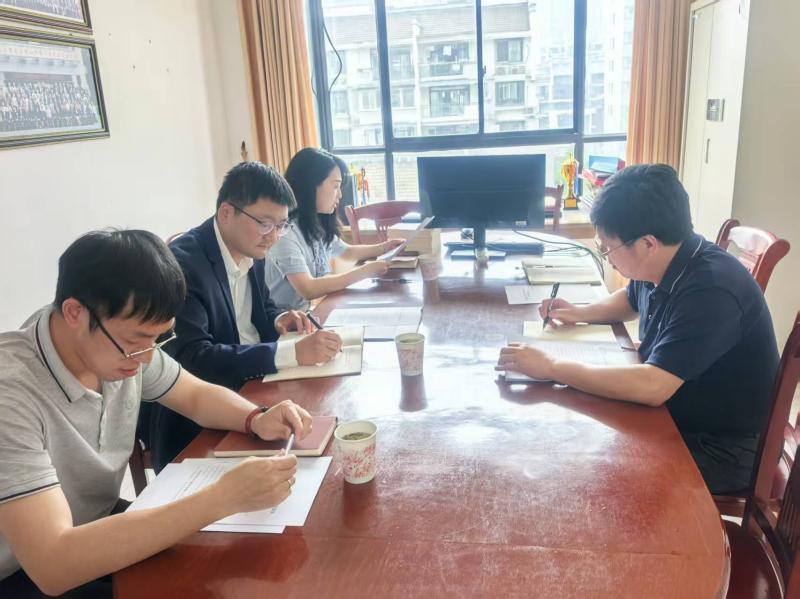 市新保中心赴民建黄山市委会开展提案答复