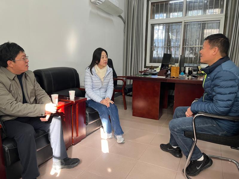 走访会员听心声  激励履职建新功